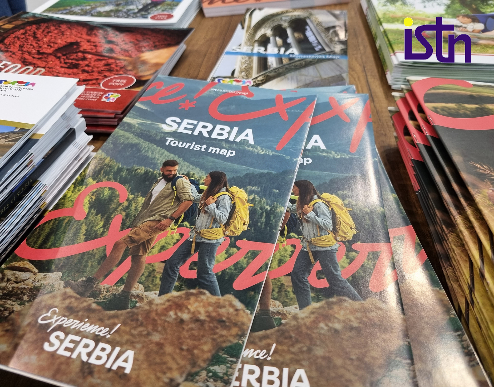 Turisticka ponuda Srbije, brosure, ISTN