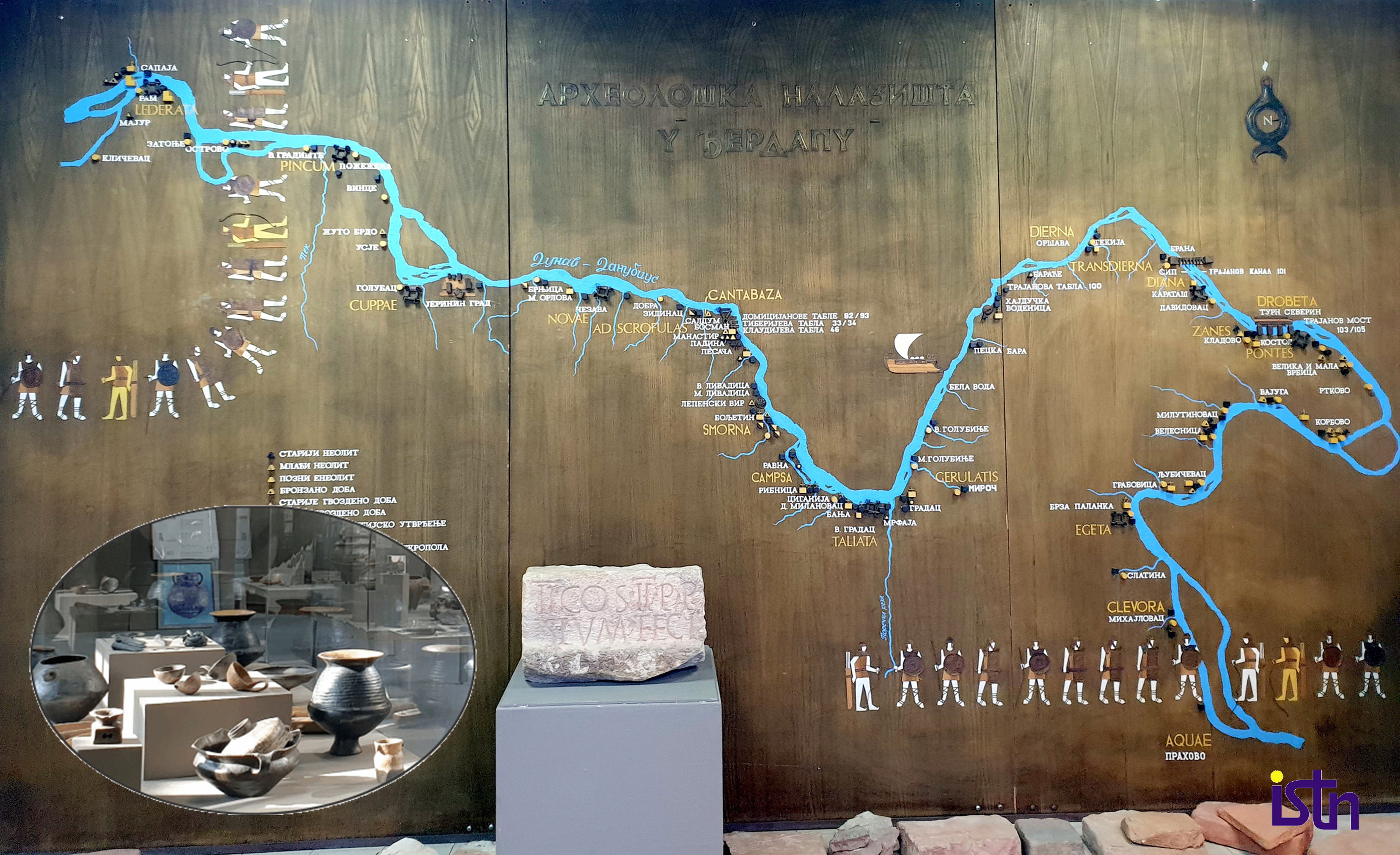 Arheoloski muzej u Kladovu, Put Dunavom kroz istoriju, ISTN Arheoloski muzej u Kladovu, Put Dunavom kroz istoriju, ISTN